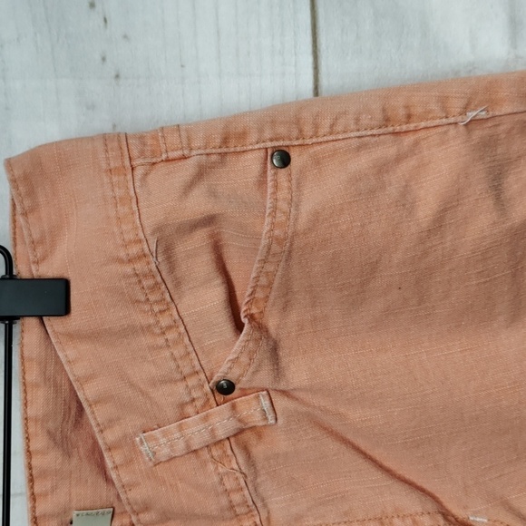 Gap Low Rise Stretch Denim Crops, Light Orange, Size 12 - Picture 5 of 12